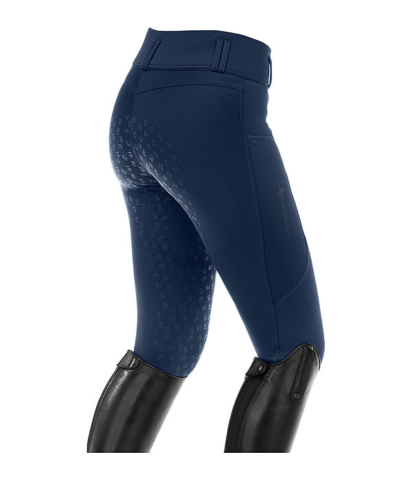 Pantaloni da equitazione termici full grip per bambini Lovis