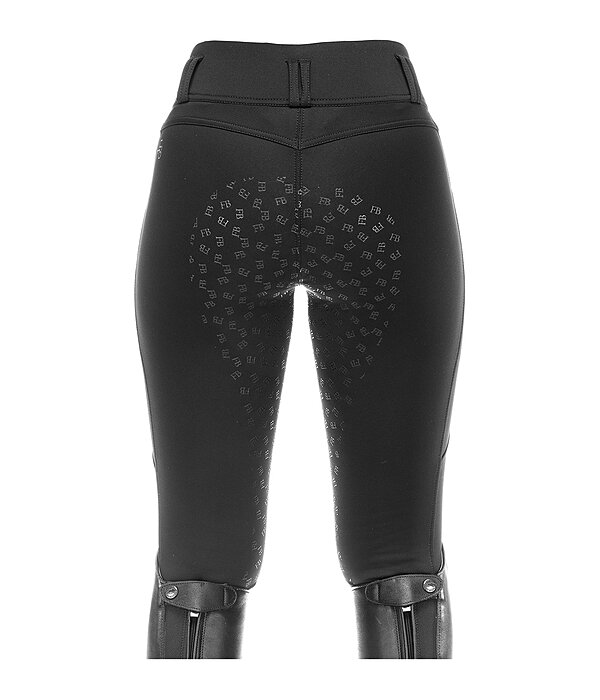 Pantaloni da equitazione termici full grip per bambini Lovis