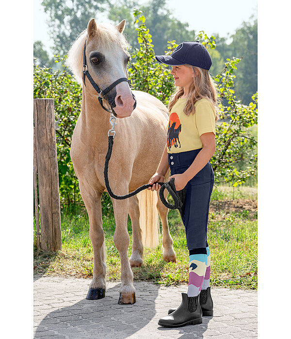 Pantaloni da equitazione full grip per bambini Mesh Helios