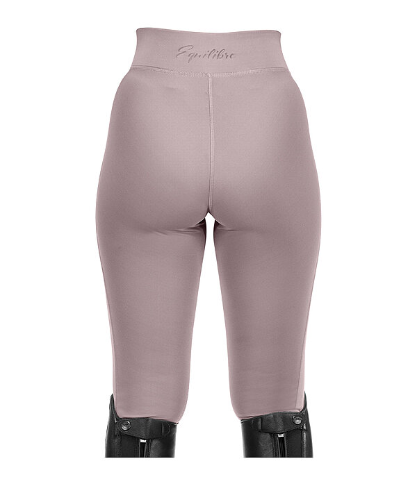 Leggings da equitazione con grip al ginocchio per bambini Beginner