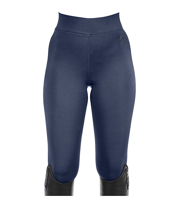 Leggings da equitazione con grip al ginocchio per bambini Beginner