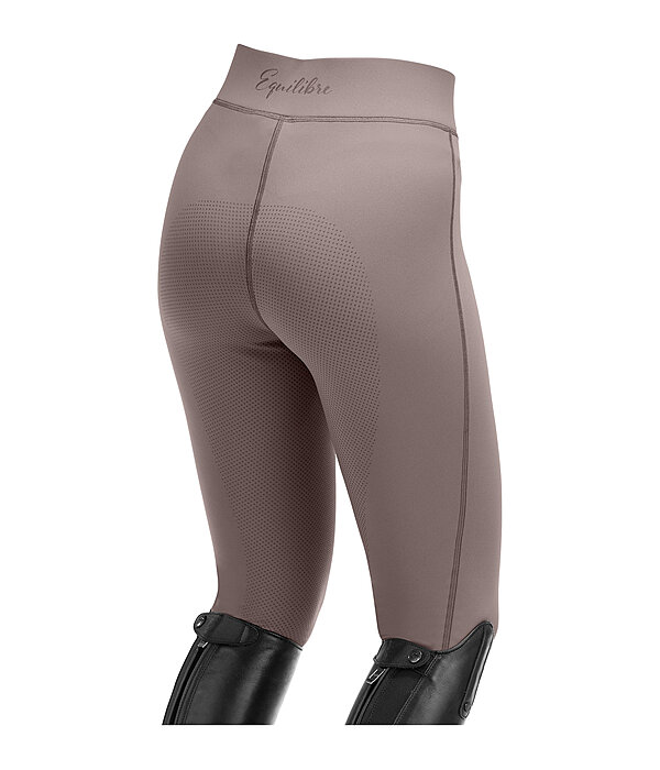 Leggings da equitazione termici full grip per bambini Beginner