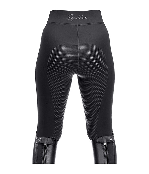 Leggings da equitazione termici full grip per bambini Beginner