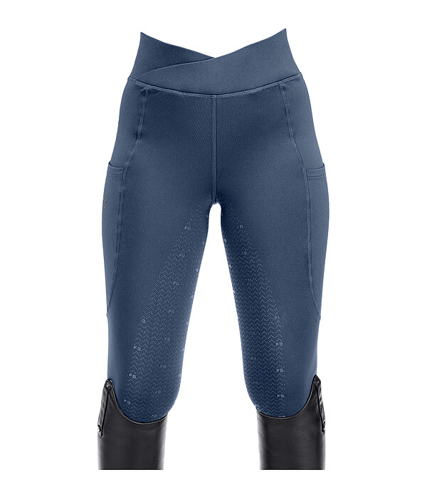 Leggings da equitazione termici full grip per bambini Lima II