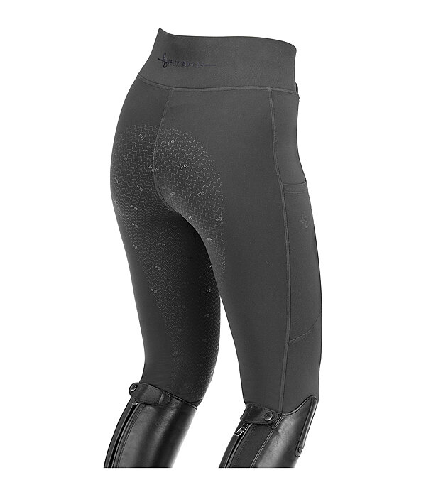 Leggings da equitazione termici full grip per bambini Lima II