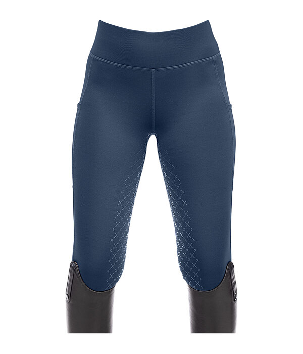 Leggings da equitazione termici full grip per bambini Lene