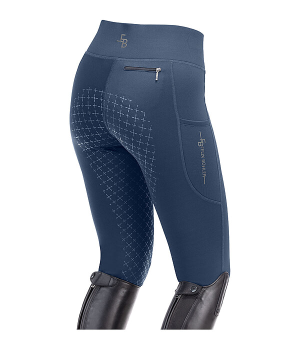 Leggings da equitazione termici full grip per bambini Lene