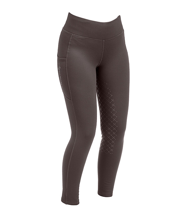 Leggings da equitazione termici full grip per bambini Lene