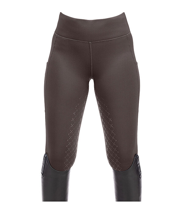Leggings da equitazione termici full grip per bambini Lene
