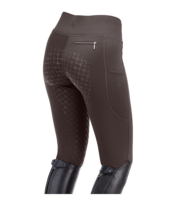 Leggings da equitazione termici full grip per bambini Lene