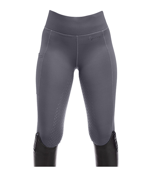 Leggings da equitazione termici full grip per bambini Elina
