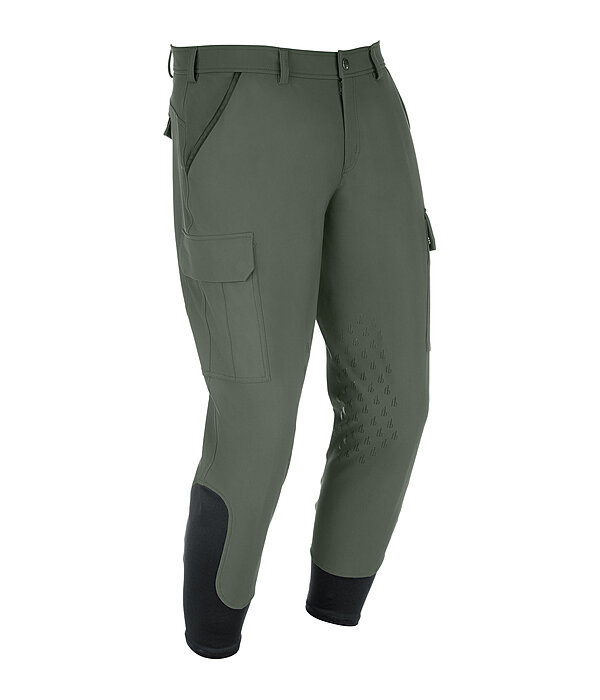 Pantaloni da equitazione hybrid da uomo con grip al ginocchio Lucas