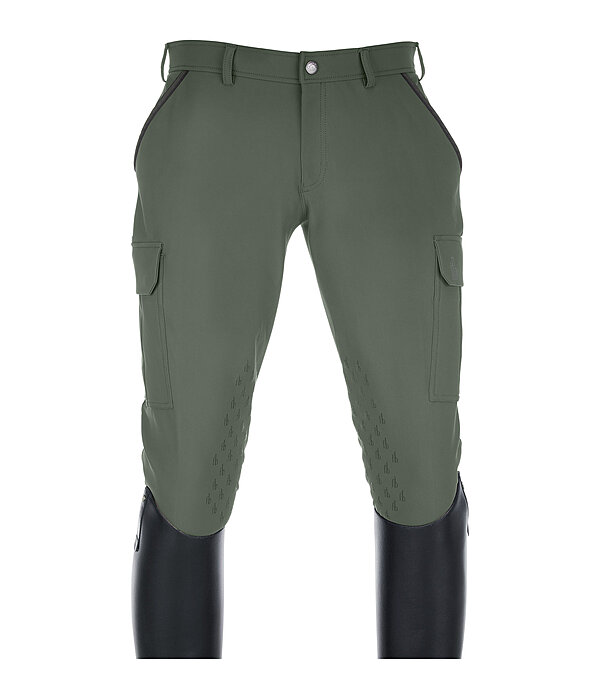 Pantaloni da equitazione hybrid da uomo con grip al ginocchio Lucas