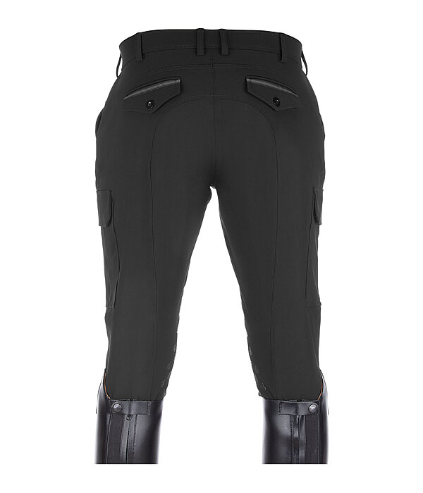Pantaloni da equitazione hybrid da uomo con grip al ginocchio Lucas
