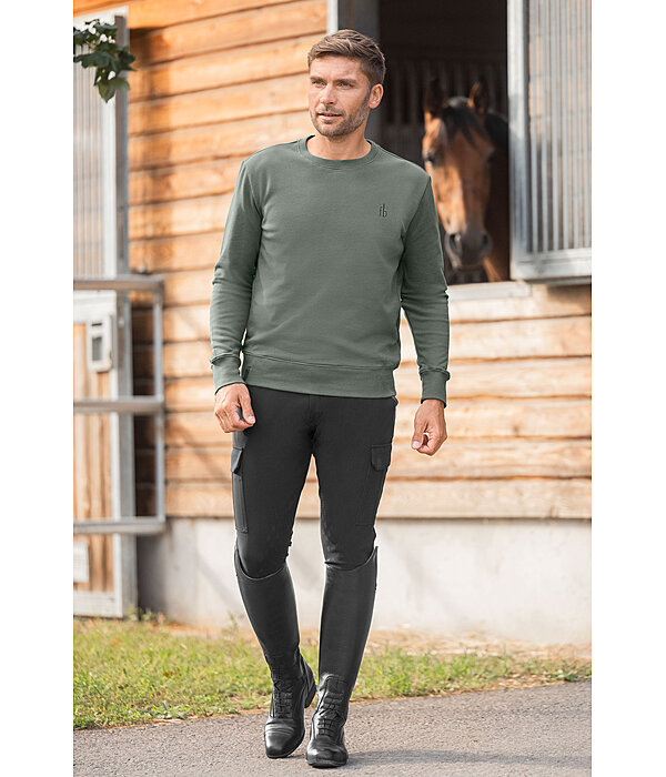 Pantaloni da equitazione hybrid da uomo con grip al ginocchio Lucas
