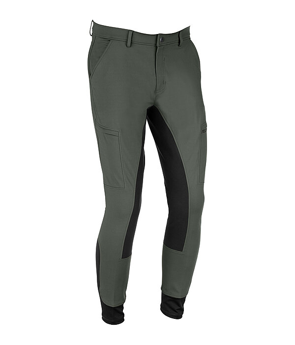 Pantaloni da equitazione hybrid da uomo full seat Lyon