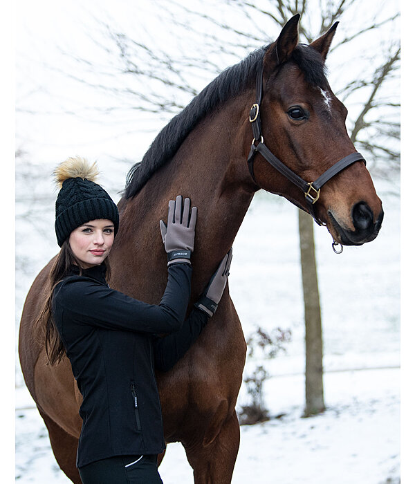 Guanti da equitazione invernali in softshell Fiss