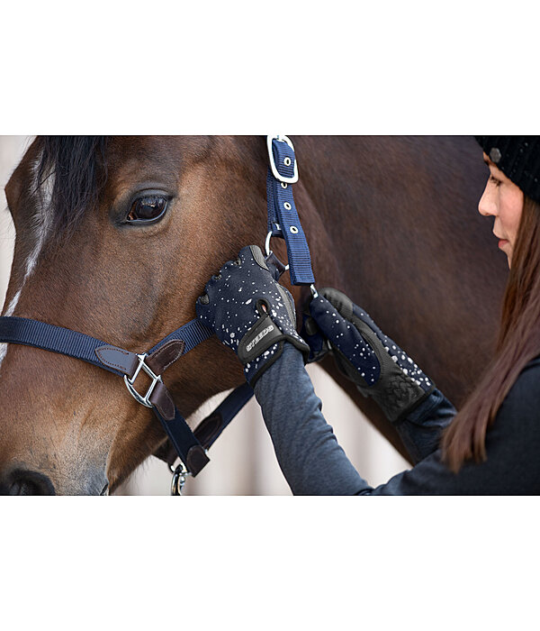 Guanti da equitazione invernali Glitter