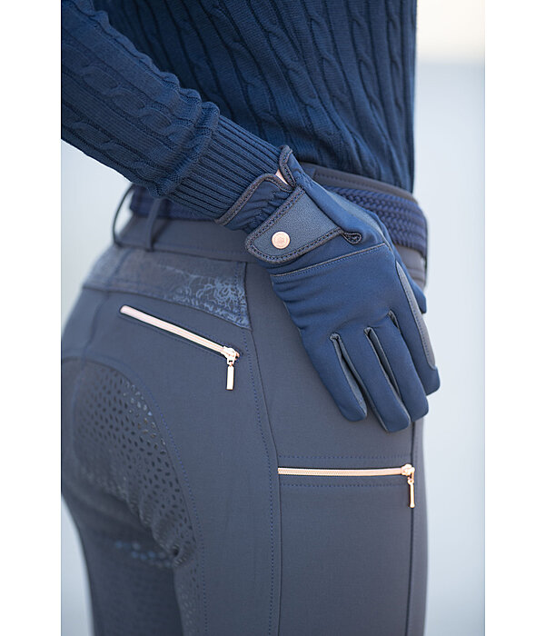 Guanti da equitazione invernali softshell