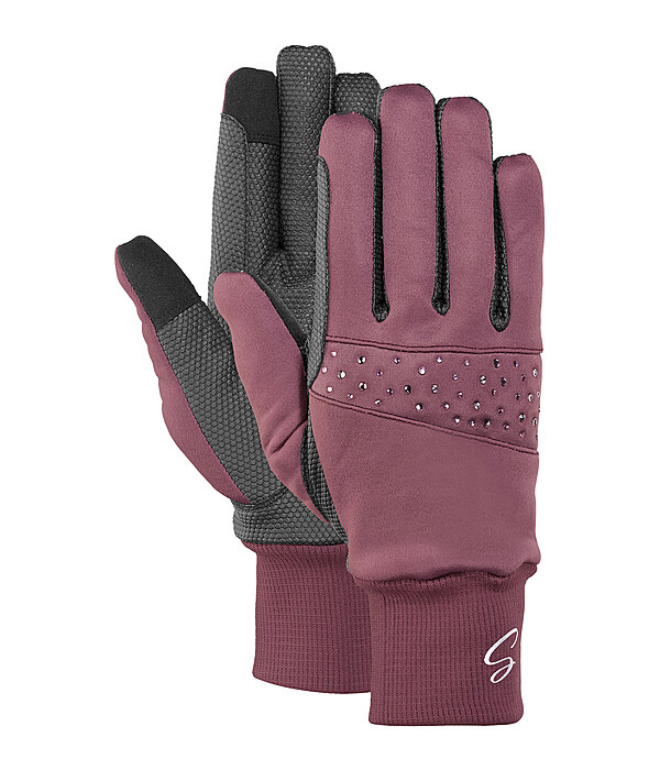 Guanti da equitazione invernali softshell Sparkle