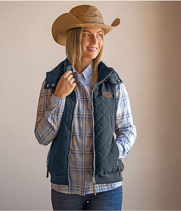 Outfit western Karo in capri-blue