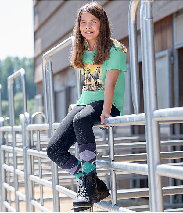 Outfit da bambini Tramonto in aqua-mint