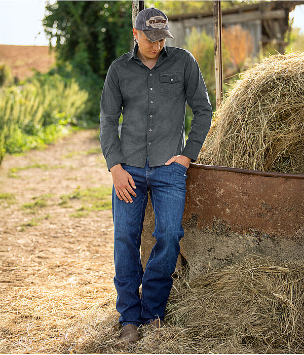 Outfit western Cooper in nero