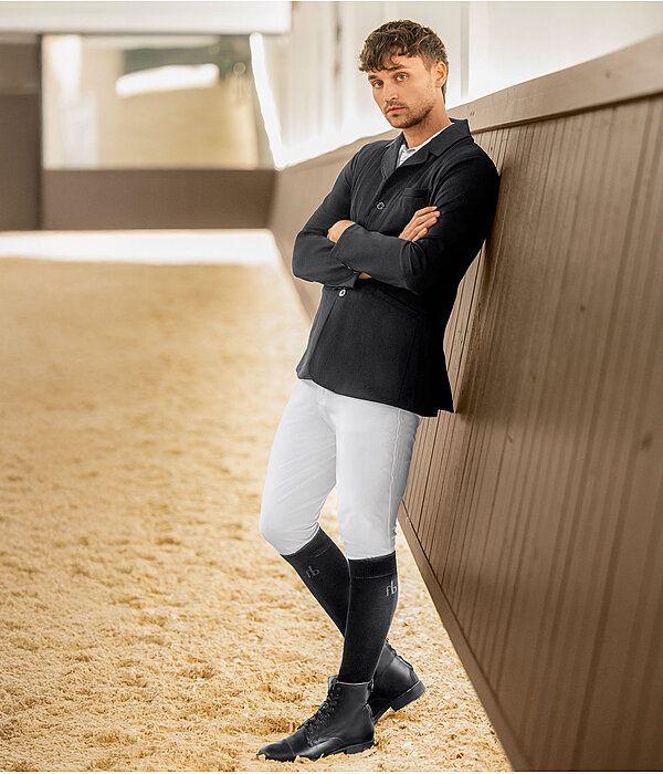 Outfit da gara da uomo Philipp in nero