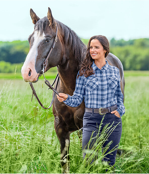 Outfit western Karo in dark-cornflower