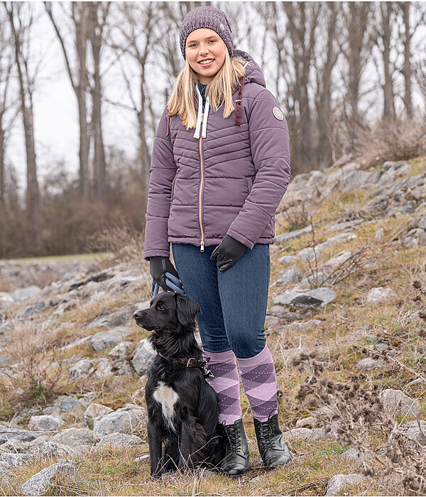 Outfit da bambini Bailee in grape