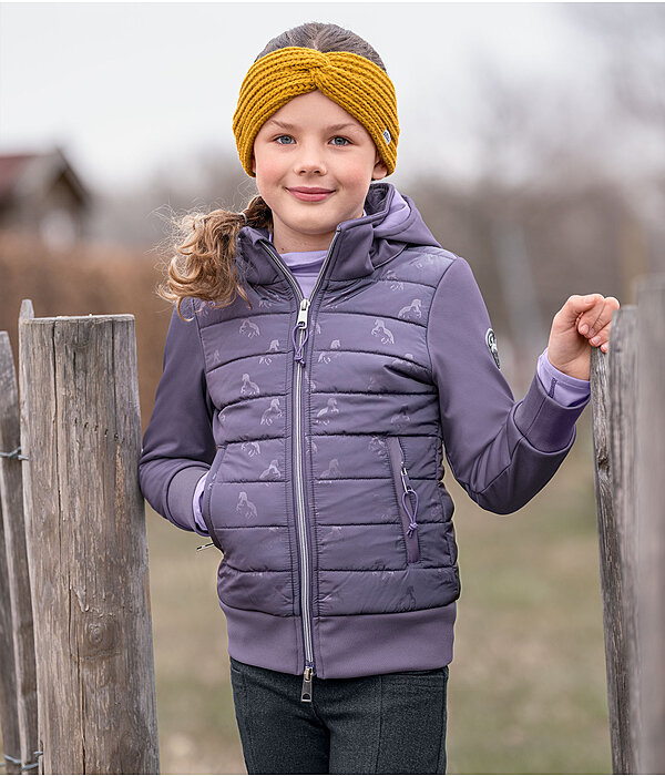 Outfit da bambini Saskia in dusty-violet