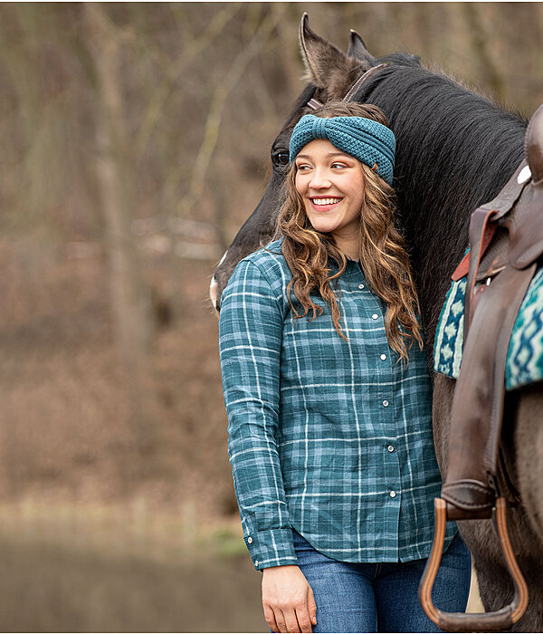 Outfit western Stella in petrol
