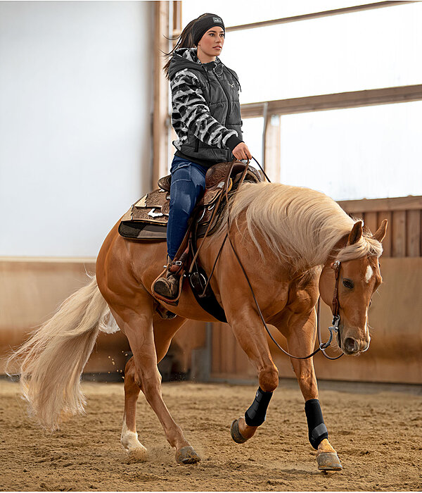 Outfit western giacca combinata Sherpa in nero Kramer Equitazione