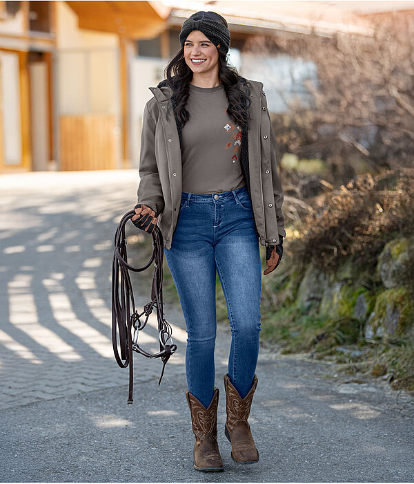 Outfit western Cassidy in macadamia