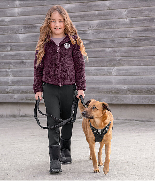 Outfit da bambini Irma in black-violet