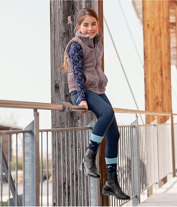 Outfit da bambini Ylvie in chocolate-shake