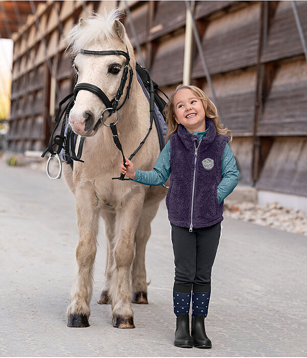 Outfit da bambini Ylvie in dark-violet